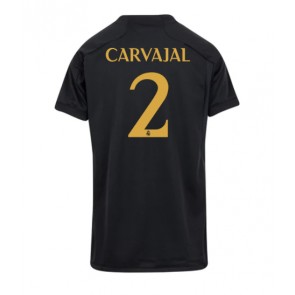 Real Madrid Daniel Carvajal #2 Replika Tredje Tröja Damer 2023-24 Kortärmad